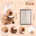 thumbnail image 2 of HLONK Capybara Plush Toy  12” Soft Stuffed Animal  for  ages  White, 2 of 9