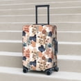 thumbnail image 5 of Uemuo Watercolor Plants Printed Washable Luggage Cover - Fashion Suitcase Protector Fits 18-32 Inch Luggage -Medium, 5 of 9