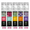 thumbnail image 2 of Zest Delites Fruit Leather Snacks Bulk, Vegan Fruit Bars, Healthy Snacks for Adults, 50 Pack, 2 of 8