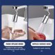 thumbnail image 4 of Grifo universal con filtro contra salpicaduras, grifo de salida de agua giratorio de 720 °, diseño a prueba de fugas con doble junta tórica de oxígeno, 4 of 14