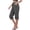 AU22-Dark Gray, variant on Cropped Linen Pants Women Baggy Drawstring High Waisted Knee Length Capri Pants Summer Casual Y2K Boho Beach Capris Sky Blue L