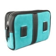 thumbnail image 2 of Leather Waist Belt Bag Travel Pouch Fanny Pack Turquoise 18BT25TR, 2 of 3
