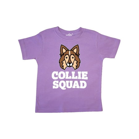 

Inktastic Dog Collie Squad Gift Toddler Boy or Toddler Girl T-Shirt