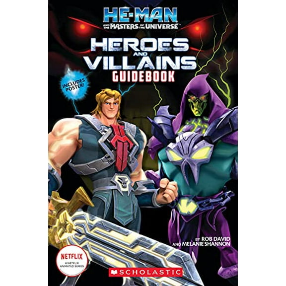 Pre-Owned He-Man and the Masters of the Universe: Heroes and Villains Guidebook (Paperback) 1338760858 9781338760859