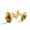 Color 4, variant on PhooArto Men's Classic Stainless Steel, Donuts Pug Dogs Galaxy Cufflinks Business Wedding Shirts, Golden