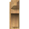 thumbnail image 2 of Ekena Millwork 8"W x 22"D x 22"H Westlake Rough Sawn Craftsman Outlooker, Western Red Cedar, 2 of 4