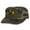 Lion Camo, variant on Rasta Unisex Military Cadet Hat, Stripe Camo