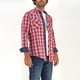 thumbnail image 2 of Camisa Vaquera Wrangler Hombre Manga Larga G62 rojo EEG, 2 of 6