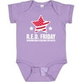 thumbnail image 3 of Inktastic Red Friday Remembering Everyone Deployed with Red American Flag Boys or Girls Baby Bodysuit, 3 of 5
