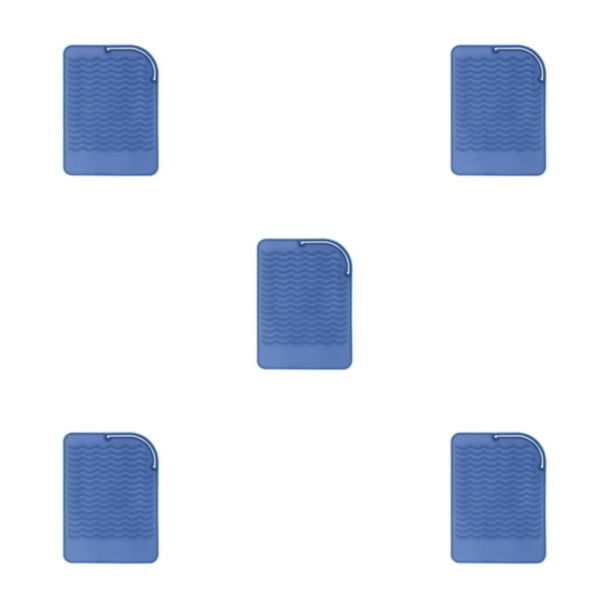 Matsuzay Plancha rizadora compacta y segura para rizos sin esfuerzo Plancha de pelo ligera azul corto Type2 NO2