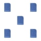 thumbnail image 1 of Matsuzay Plancha rizadora compacta y segura para rizos sin esfuerzo Plancha de pelo ligera azul corto Type2 NO2, 1 of 6