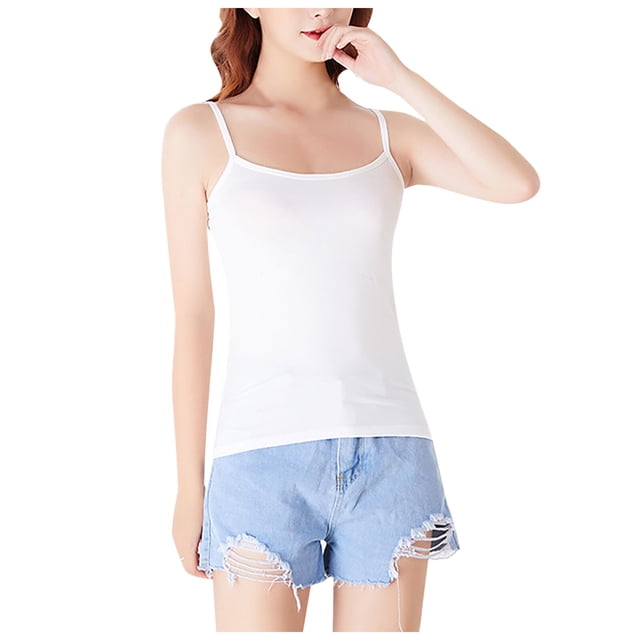 HNMKIU Débardeurs de Yoga Sans Manches pour Femme (Sans Coussin de Poitrine)