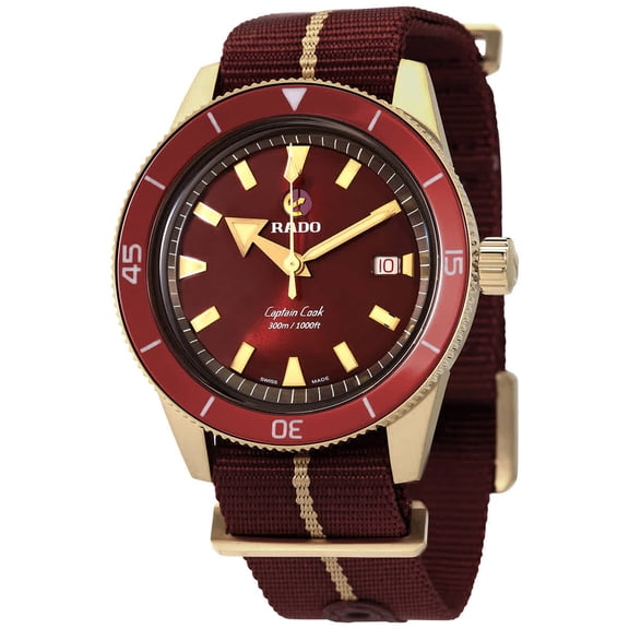 Rado Captain Cook Automatic Red Dial Men's Watch R32504407
