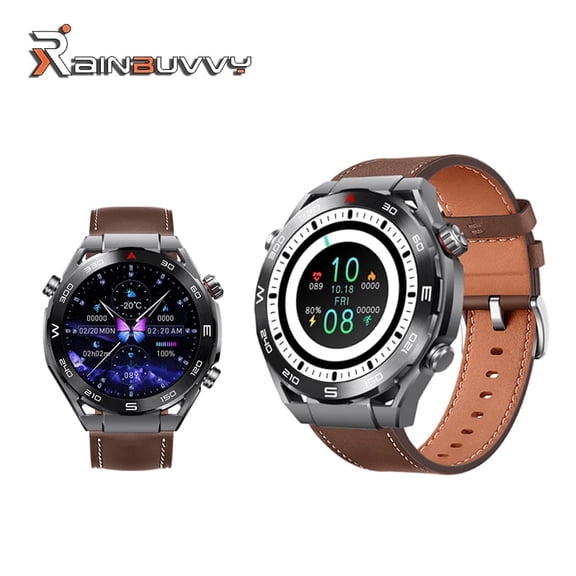HK5 HERO 1.5" AMOLED Smart Watch with Bluetooth 5.1, IP67 Waterproof – Fitness Tracker for Men Women, 380mAh Battery, 22 Languages, Compatible with Android 5.1 /iOS 9.0 