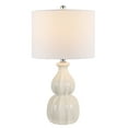 thumbnail image 3 of Safavieh Wade 24.5 in. Gourd Ceramic Table Lamp, Ivory, 3 of 5