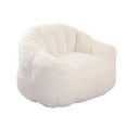 thumbnail image 4 of Homy Casa Plush Adult Bean Bag Chair with Arms,  Soft Faux Fur Lounge Chair for Living Room, Bedroom, 4 of 7