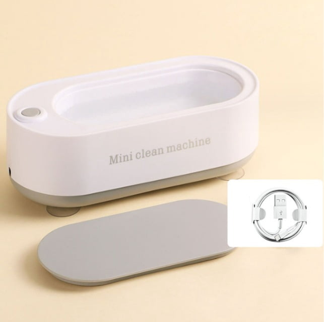 1PC Ultrasonic Cleaner 45000Hz USB Charging Ultrasonic Glasses Cleaner Machine 300ml Ultrasonic Cleaner Ultrasonic Cleaning Device for Jewelry Glasses Watches Dentures