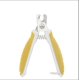 thumbnail image 1 of Cortaúñas de seguridad para perros y gatos, hoja de acero inoxidable, con cierre de seguridad y lima de uñas, se adapta a cortaúñas para mascotas, tijeras, color amarillo, 1 of 5