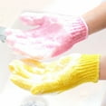 thumbnail image 6 of Clearance! SDJMa Exfoliating Gloves,Exfoliating Shower Bath Scrub Gloves Exfoliator Glove for Body, Shower, Bath, Scrub and Spa Massage Dead Skin Cell Remover, 6 of 7