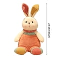 thumbnail image 3 of Aodebiao Easter Bunny Plush Toy Stuffed Animal Soft Flock Doll Long Eared Rabbit Cute Gift for Holiday Birthday Party Decor Nursery Room, 3 of 6