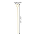 thumbnail image 2 of OUNONA Jewelry Makers 100Pcs Eye Pins Golden T Pin Shape for Diy Jewelry Making and Crafts Projects, 2 of 8