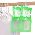 thumbnail image 5 of 10Pcs Dehumidification Bag Hanging Moisture Absorbers Desiccant Calcium Chloride Moisture Removal Bag for Closet Wardrobe Home Office Use-100g, 5 of 8