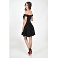 thumbnail image 3 of Vestido Off Shoulder Roman Fashion /Juvenil, 256473 (Negro) negro CH, 3 of 5