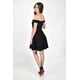 thumbnail image 3 of Vestido Off Shoulder Roman Fashion /Juvenil, 256473 (Negro) negro EG, 3 of 5