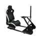 thumbnail image 1 of Simulador de Carreras Gamer Psr Asiento Base Monitor (Blanco), 1 of 4