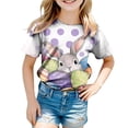 thumbnail image 6 of Staki Easter Shirt Baby-Girls and Toddler All Holidays,Birthdays Short Sleeve Graphic T-Shirts 1-9Y 10-13Y(Light Purple,1-2 Years), 6 of 6