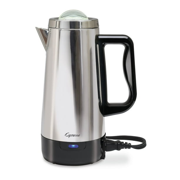 Capresso Stainless Steel 12 Cup Electric Coffee Percolator
