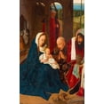 thumbnail image 2 of Jans, Geertgen tot Sint 10x14 Gold Ornate Wood Framed with Double Matting Museum Art Print Titled - The Adoration of the Magi, 2 of 4
