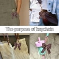 thumbnail image 4 of Animal Bow Keychain for Purse Bag Charms Leopard Cow Print Keychain for Women Girls Animal Lover Gift Ideas, 4 of 7