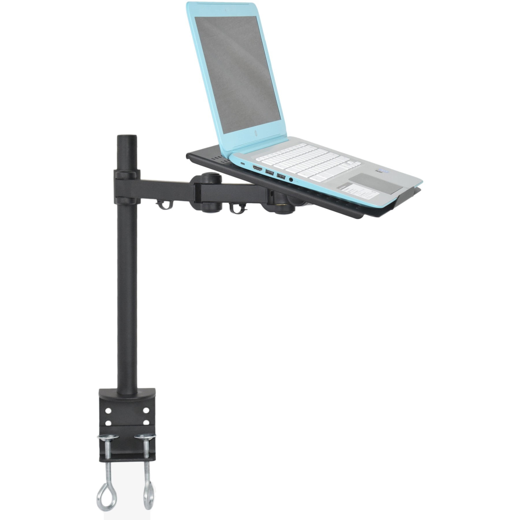 VIVO Single Laptop Notebook Desk Mount / Stand Fully Adjustable