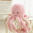 thumbnail image 2 of BESTSKY Octopus Plush Octopus Stuffed Toy Funny Stuff Room Decoration Weighted Stuffed Animals Orange 18CM, 2 of 4