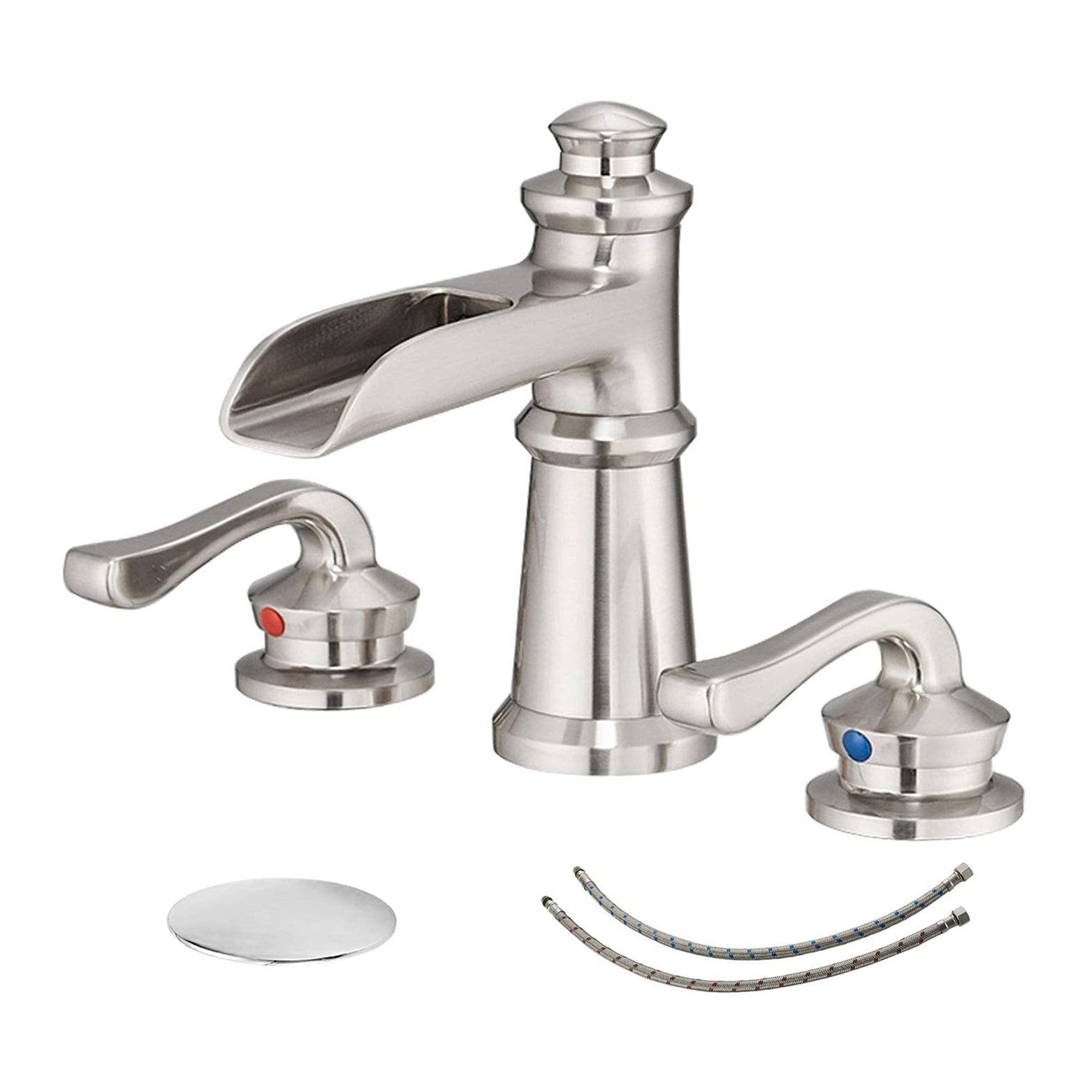 瀑布3 TRIPHIL Waterfall Bathroom Faucets with 3 Mode Pull Down