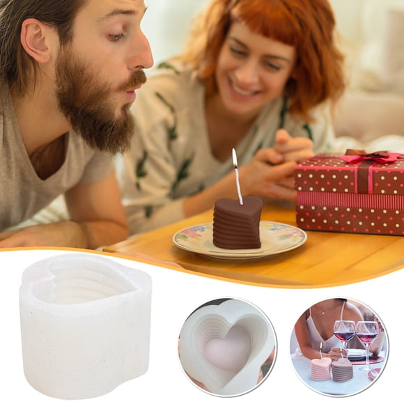 PRETXORVE Rotary Superposition Candle Dislocation DIY Korean Cake