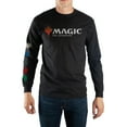 thumbnail image 1 of Magic: The Gathering Logo Black Long Sleeve Shirt, 1 of 1