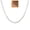 Silver-Single, variant on Women’s Layered Stackable Choker Necklace, 14K Gold Plated Herringbone Snake Cuban Rope Chain, Waterproof Dainty Layering Fashion Jewelry