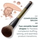 thumbnail image 2 of Brocha de maquillaje Rose and Ben Beauty D2 para corrector y complexión, 2 of 8