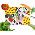 thumbnail image 2 of Carolines Treasures AMB1116LCB Hearts and Dalmatian Glass Cutting Board Large, 12H x 16W, multicolor, 2 of 2