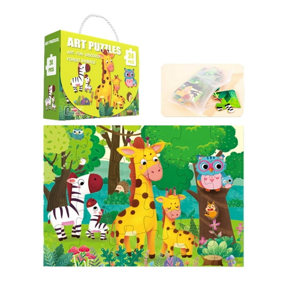 Rompecabezas Para Niños 24 Piezas Juguetes Educativos Para El Aprendizaje De Niños Pequeños Niños De 3, 4, 5 Y 6 Años Rompecabezas Para Niños