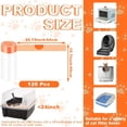 thumbnail image 4 of 160 Pack  Litter Bags,Compatible with Litter Box Robot 3 & 4,Heavy Duty Automatic  Litter Box Liners,10-12 Gallons, 4 of 6