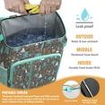 thumbnail image 4 of Colorful Abstract Cooler Backpack - 20L Insulated Leakproof Bag, Geometric Design for Beach, 4 of 5