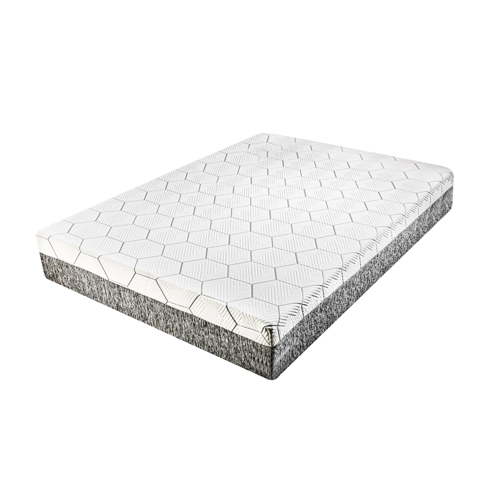 12 Inch Queen Size Mattress, Premium 5-Layer Memory Foam Cooling Mattress, Made in Japan, Zoned Support for Back Pain Relief, Breathable Air Mesh Cover, Bed in a Box