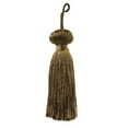 thumbnail image 2 of 3" (7.5cm) Small Bell Tassel | Craft Tassel # BT3,, Espresso Brown #E29 (Dark Brown) Set of 12, 2 of 2