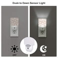 thumbnail image 3 of Honeii Rabbit Print LED Night Light with Light Sensor, Night Lights Plug Into Wall,Ideal for Bedrooms and Hallways-UK, 3 of 7