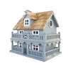 Home Bazaar Novelty Cottage Birdhouse - Blue