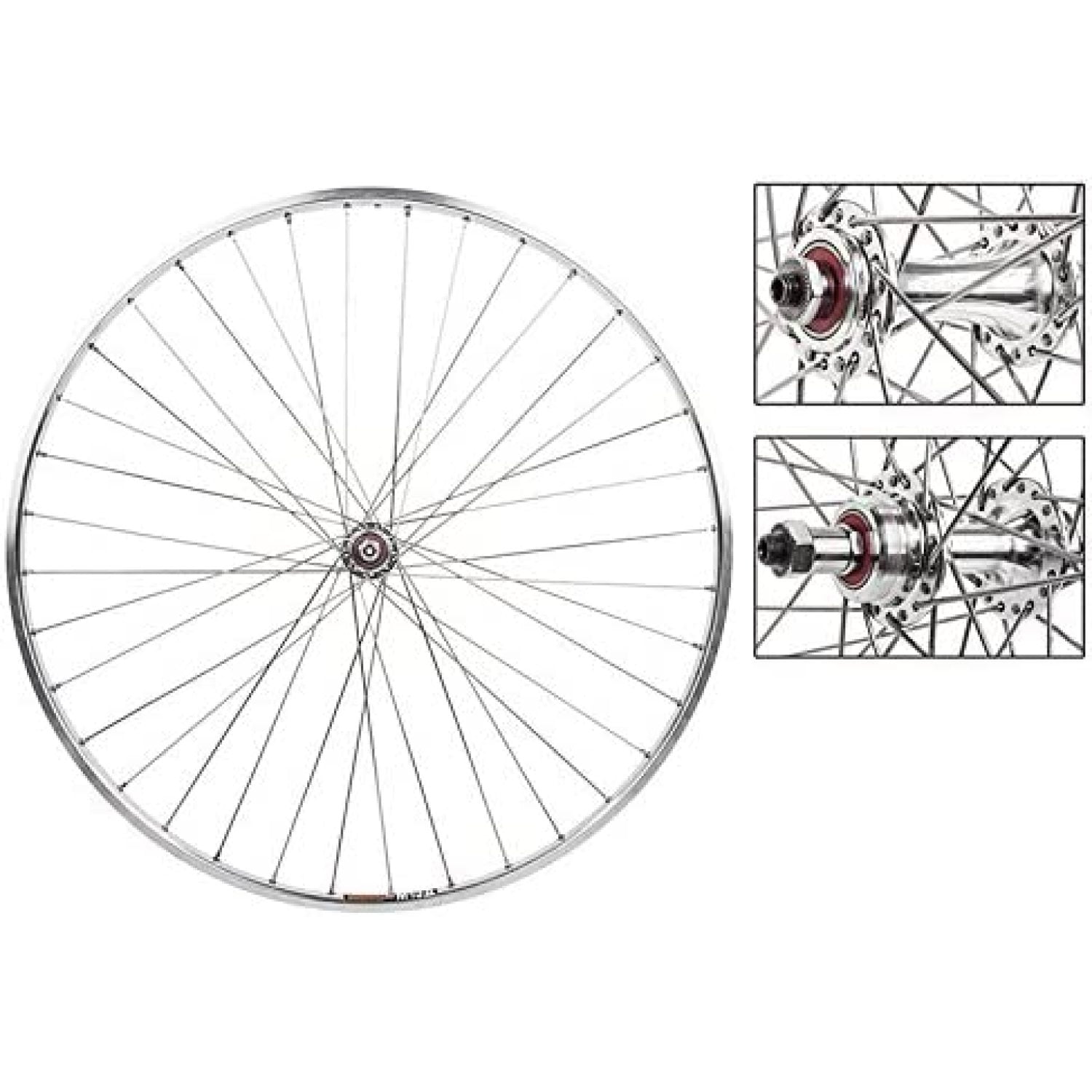 Wheel Master 700c Road Wheel Set Sun M13 Rim, 36H, 5/6/7Speed FW, QR