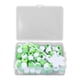thumbnail image 4 of 74 Uds. De cuentas para el cabello, puños flexibles para trenzas de cabello con soporte para el cabello y caja de almacenamiento para trenzas de cabello y fabricación de pulseras de joyería, 4 of 8